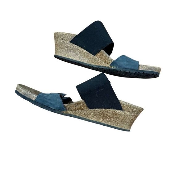 Birkenstock Papillio Della Wedge Black Oiled Nubuck Sandals Size 40 = US 9 - 9.5 - Picture 5 of 7